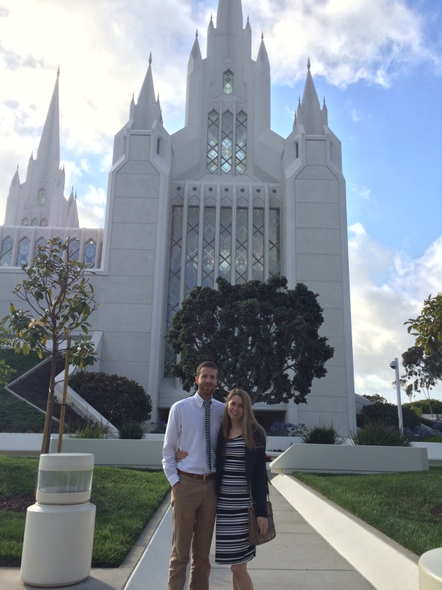 My first time inside the SD LDS Temple